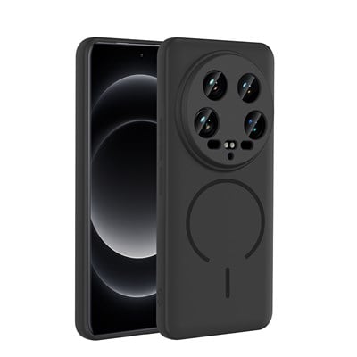 Xiaomi 14 Ultra Kılıf M-safe Şarj Özellikli Zore Meta Kapak
