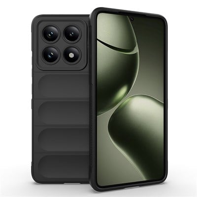 Xiaomi 14T Kılıf Esnek TPU Oyuklu Arka Yüzey Tasarımlı Zore Etnik Silikon Kapak