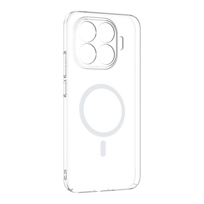 Xiaomi 15T Pro Kamera Korumalı M-Safe Şarj Özellikli Şeffaf Zore London Silikon Kapak