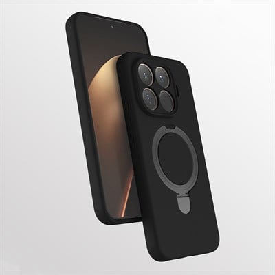 Xiaomi 15T Pro Kılıf M-safe Şarj Özellikli Standlı Zore Samara Kapak