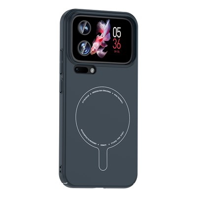 Xiaomi 17 Pro Max Kılıf M-Safe Şarj Özellikli Kamera Korumalı Zore Elio Sert PC Kapak