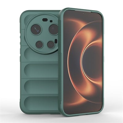 Xiaomi 17 Ultra Kılıf Esnek TPU Oyuklu Arka Yüzey Tasarımlı Zore Etnik Silikon Kapak