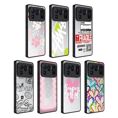 Xiaomi Mi 11 Ultra Kılıf Aynalı Desenli Kamera Korumalı Parlak Zore Mirror Kapak