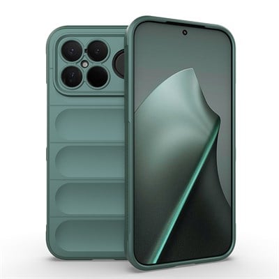 Xiaomi Poco F8 Ultra Kılıf Esnek TPU Oyuklu Arka Yüzey Tasarımlı Zore Etnik Silikon Kapak