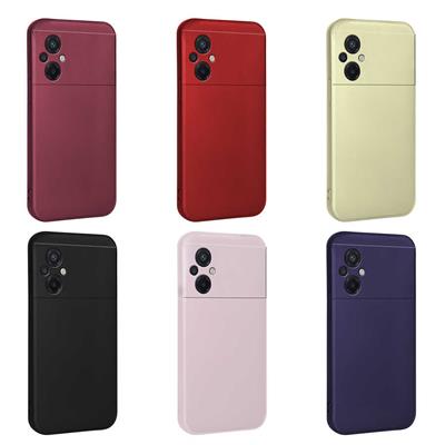 Xiaomi Poco M5 Kılıf Zore Premier Silikon Kapak