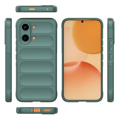 Xiaomi Poco X8 Pro Max Kılıf Esnek TPU Oyuklu Arka Yüzey Tasarımlı Zore Etnik Silikon Kapak