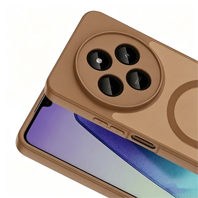 Xiaomi Redmi 14C 4G Kılıf M-safe Şarj Özellikli Zore Babet Kapak