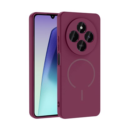 Xiaomi Redmi 14C Kılıf M-safe Şarj Özellikli Zore Meta Kapak