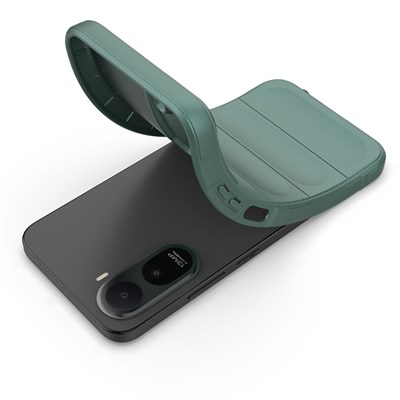 Xiaomi Redmi A7 Pro Kılıf Esnek TPU Oyuklu Arka Yüzey Tasarımlı Zore Etnik Silikon Kapak