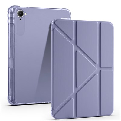 Xiaomi Redmi K Pad Kılıf Zore Tri Folding Kalem Bölmeli Standlı Kılıf