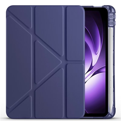 Xiaomi Redmi K Pad Kılıf Zore Tri Folding Kalem Bölmeli Standlı Kılıf