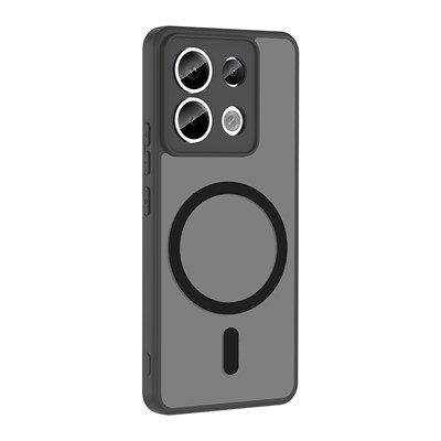 Xiaomi Redmi Note 13 Pro 5G Kılıf M-safe Şarj Özellikli Zore Babet Kapak