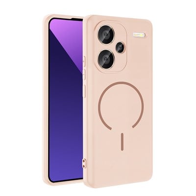 Xiaomi Redmi Note 13 Pro Plus 5G Kılıf M-safe Şarj Özellikli Zore Meta Kapak