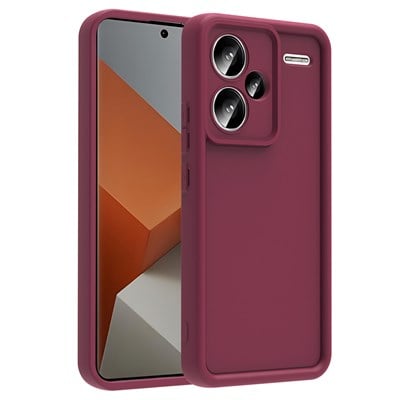 Xiaomi Redmi Note 13 Pro Plus Kılıf Kamera Korumalı Zore Ananas Kapak