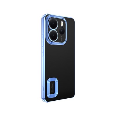 Xiaomi Redmi Note 14 4G Kılıf Kamera Korumalı Logo Gösteren Zore Omega Kapak