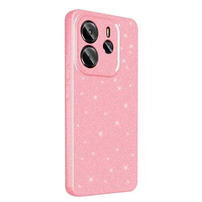 Xiaomi Redmi Note 14 Kılıf Kamera Korumalı Simli Lüks Zore Koton Kapak