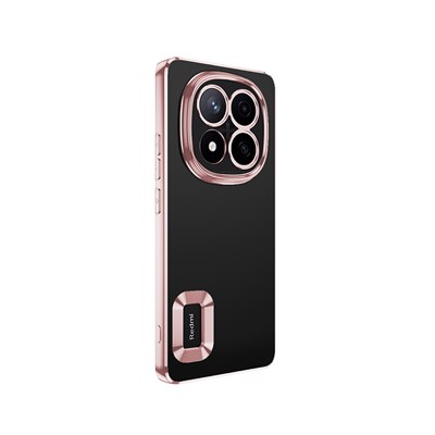 Xiaomi Redmi Note 14 Pro 4G Kılıf Kamera Korumalı Logo Gösteren Zore Omega Kapak