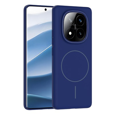Xiaomi Redmi Note 14 Pro 4G Kılıf Magsafe Şarj Özellikli Zore Ruby Sert Kapak