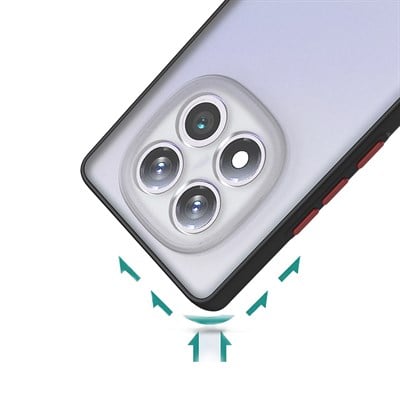 Xiaomi Redmi Note 14 Pro 4G Kılıf Zore Hux Kapak
