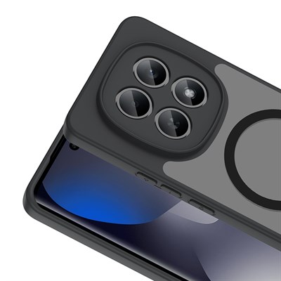 Xiaomi Redmi Note 15 4G Kılıf M-safe Şarj Özellikli Zore Babet Kapak