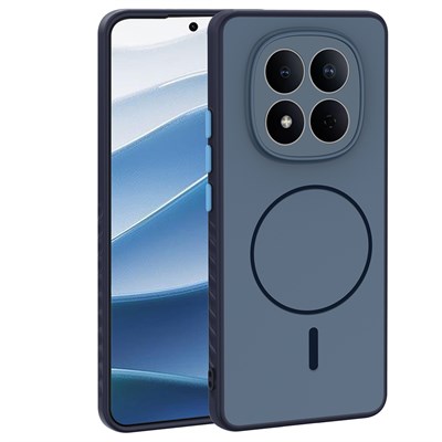 Xiaomi Redmi Note 15 5G Kılıf M-safe Şarj Özellikli Zore Tea Kapak