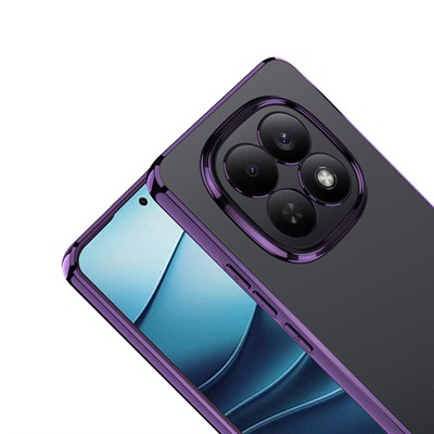 Xiaomi Redmi Note 15 Pro Kılıf Kamera Korumalı Logo Gösteren Zore Omega Kapak