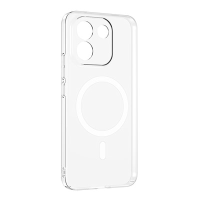 Xiaomi Redmi Note 17 Pro Max Kamera Korumalı M-Safe Şarj Özellikli Şeffaf Zore London Sert PC Kapak