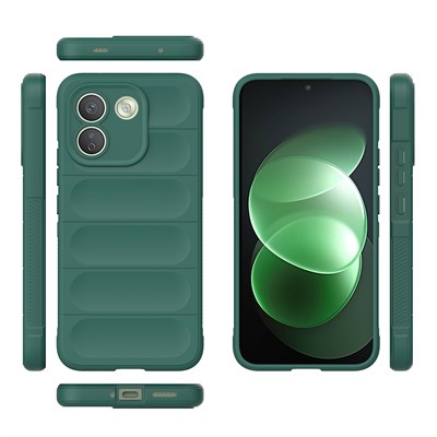 Xiaomi Redmi Note 17 Pro Max Kılıf Esnek TPU Oyuklu Arka Yüzey Tasarımlı Zore Etnik Silikon Kapak