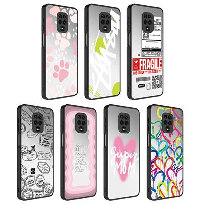 Xiaomi Redmi Note 9 Pro Kılıf Aynalı Desenli Kamera Korumalı Parlak Zore Mirror Kapak