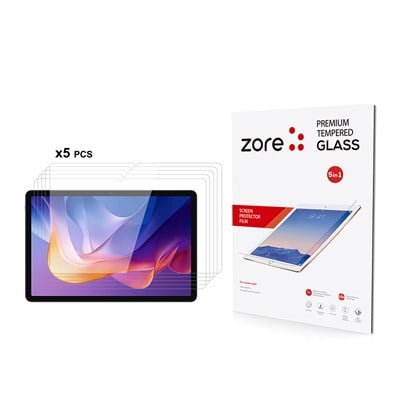 Xiaomi Redmi Pad 2 Zore 5in1 Tablet Temperli Cam Ekran Koruyucu