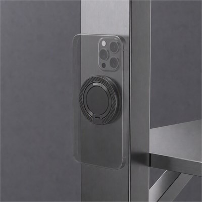 Zore M162 Karbon Fiber Tasarımlı Magnetik Ring Standlı Telefon Tutucu