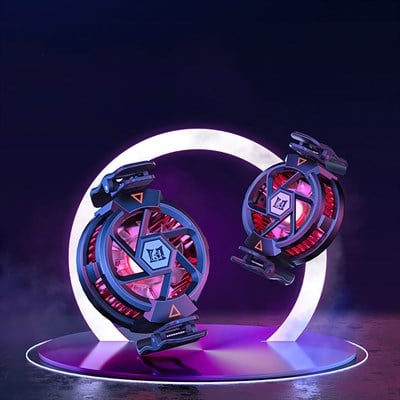 Zore N5 10W Wireless Şarj Özellikli TEC Soğutma Sistemli RGB Işıklı Telefon Soğutucu Fan