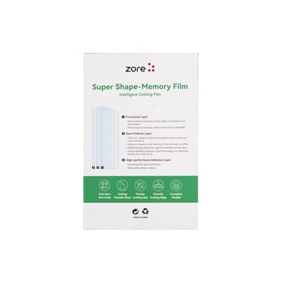 Zore Special Edition PVC Good One Clear Ekran Koruyucu 196mm x 125mm 50 Adet