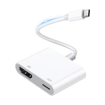 Zore Type-C to Type-C PD100W + HDMI 4K@30Hz 2in1 Adaptör
