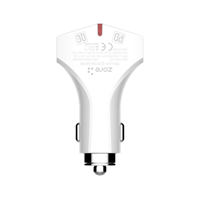 Zore ZR-C60P Type-C 2 in 1 Araç Şarj Seti