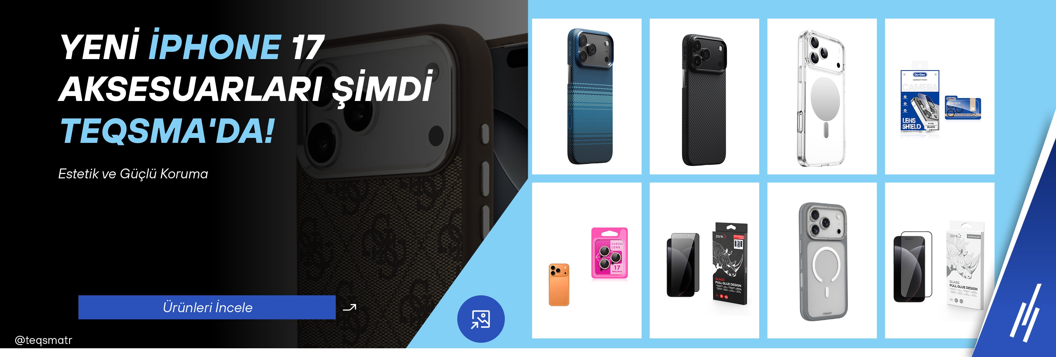 Yeni İphone 17 Aksesuaları Şimdi TEQSMA'da!