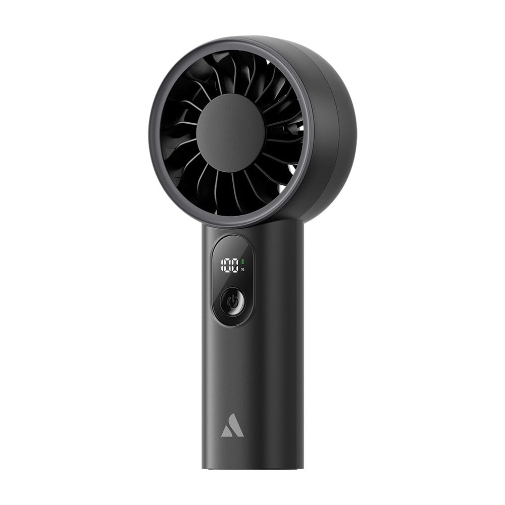 Aecooly PE01 Dijital LED Göstergeli 5 Kademeli Portatif Soğutucu El Fanı