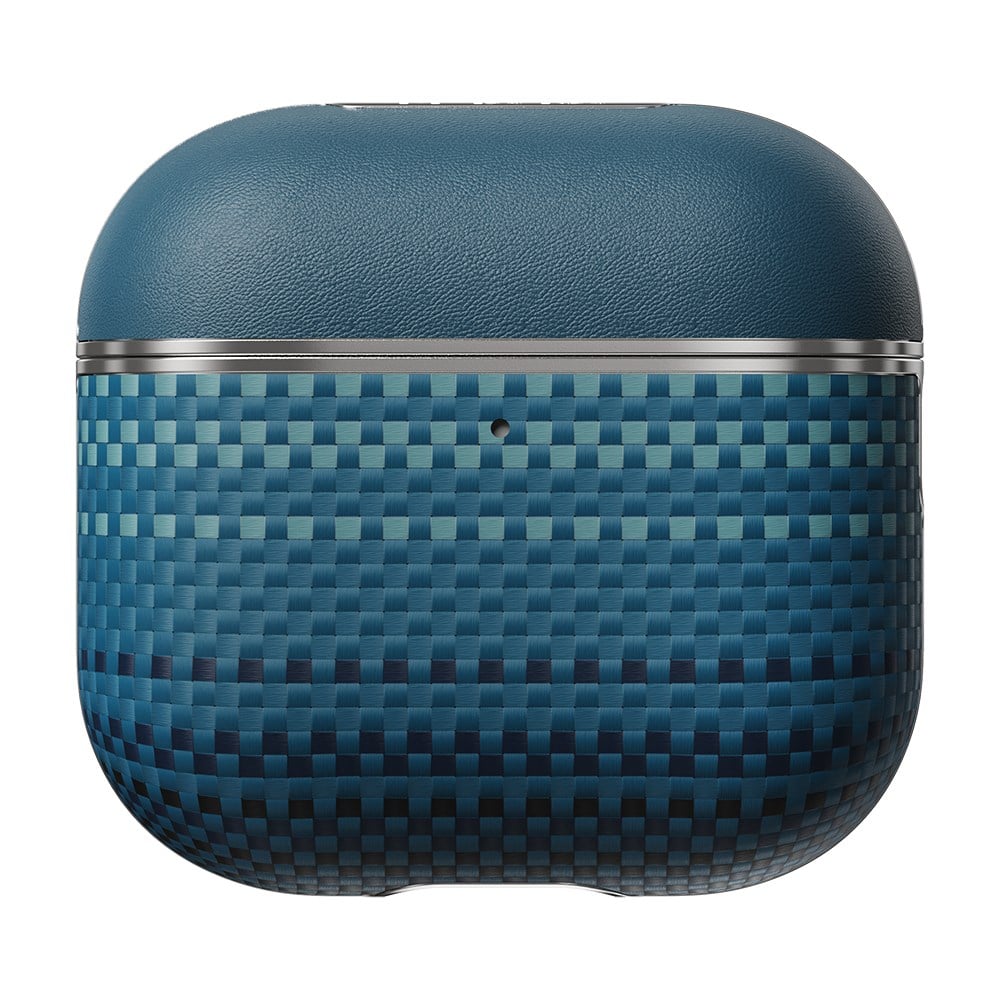 Apple Airpods 4 Kılıf Aramid Fiber Pitaka Tactile Woven Sunset-Moonrise Serisi Kapak