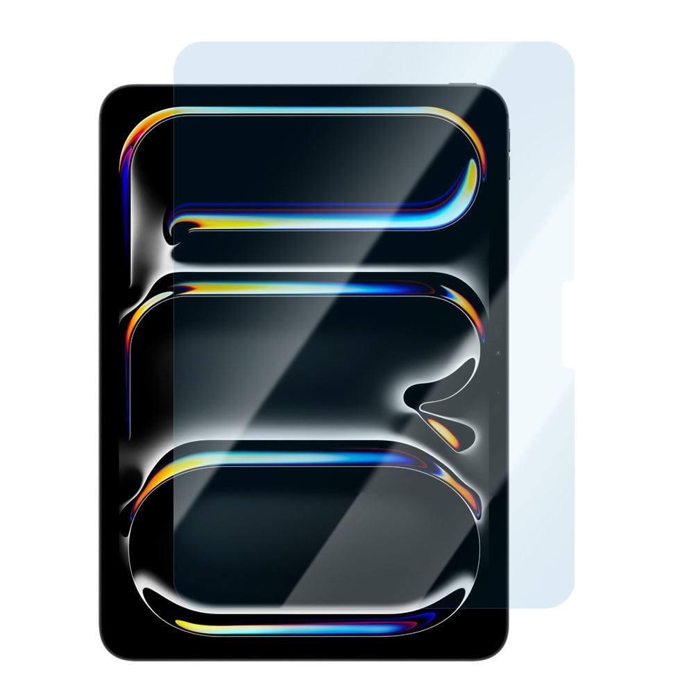 Apple iPad Pro 11 2025 M5 CaseWorld Eyesafe Mavi Işık Teknolojili Temperli Cam Ekran Koruyucu + Uygulama Aparatı