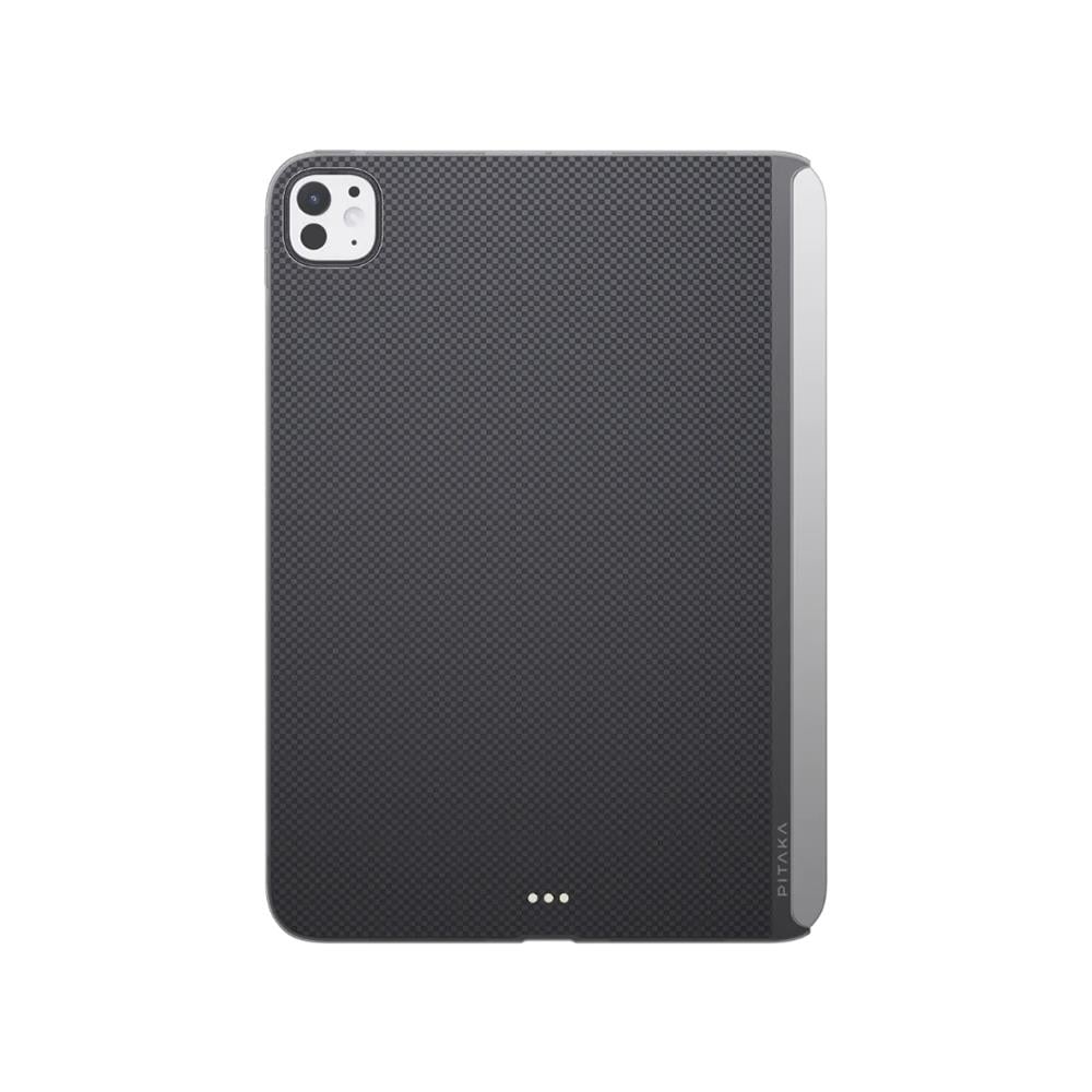 Apple iPad Pro 13 2024 Kılıf Aramid Fiber Pitaka Ultra-Slim Classic Serisi Tablet Kapak