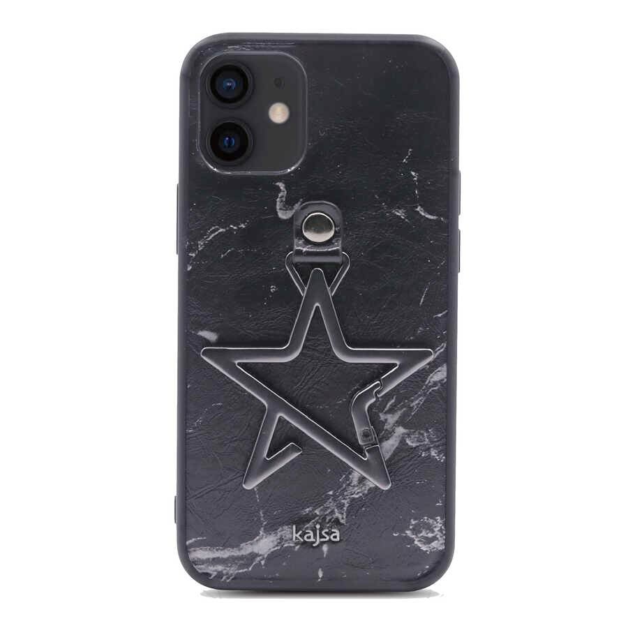 Apple iPhone 12 Kılıf Kajsa Starry Serisi Marble Kapak