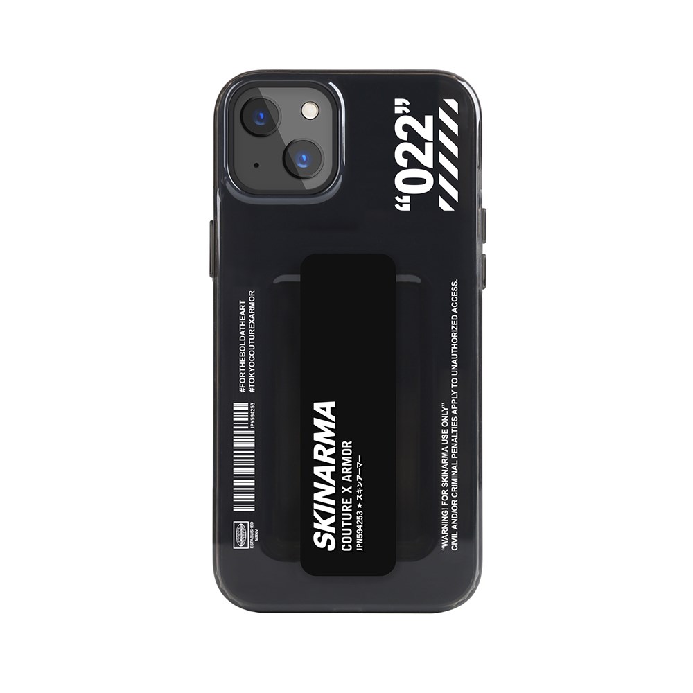 Apple iPhone 13 Kılıf Skinarma Şeffaf Desenli Kaze Kapak