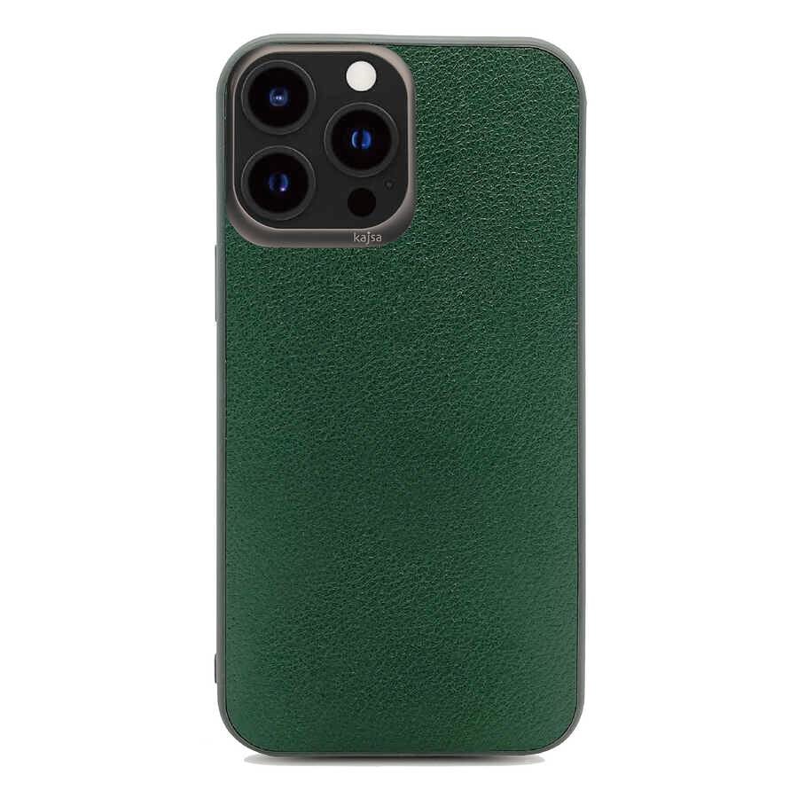 Apple iPhone 13 Pro Kılıf ​Kajsa Luxe Collection Hakiki Deri Kapak