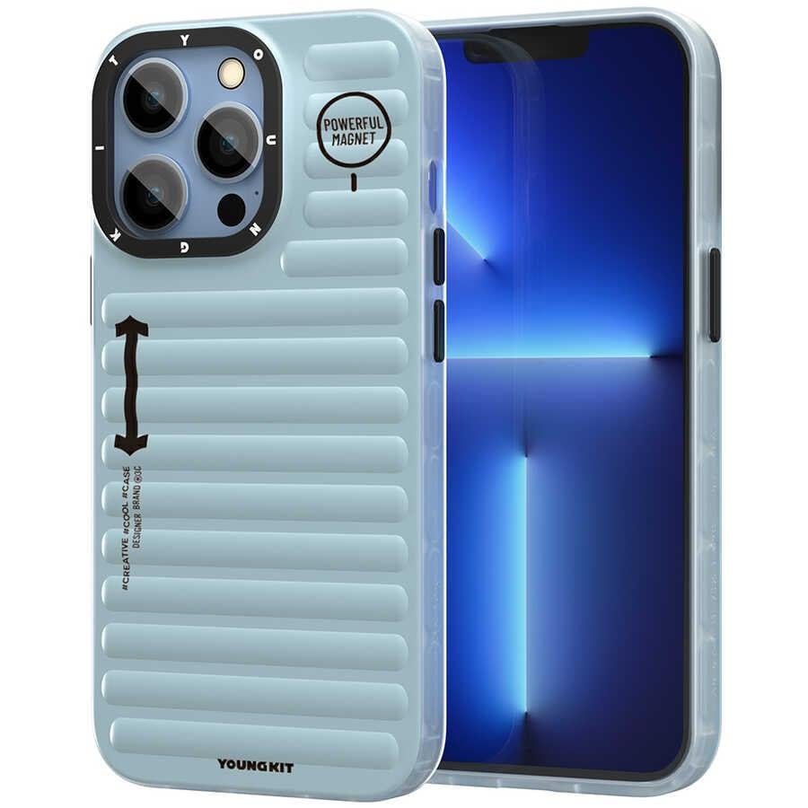 Apple iPhone 13 Pro Kılıf YoungKit Plain Coloured Serisi Kapak