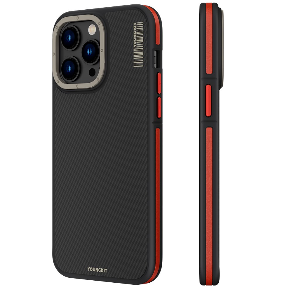 Apple iPhone 13 Pro Max Kılıf M-safe Şarj Özellikli YoungKit 600D Kapak