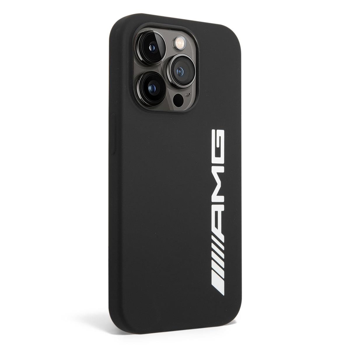 Apple iPhone 14 Pro Kılıf AMG M-safe Şarj Özellikli Büyük Logo Dizayn Kapak