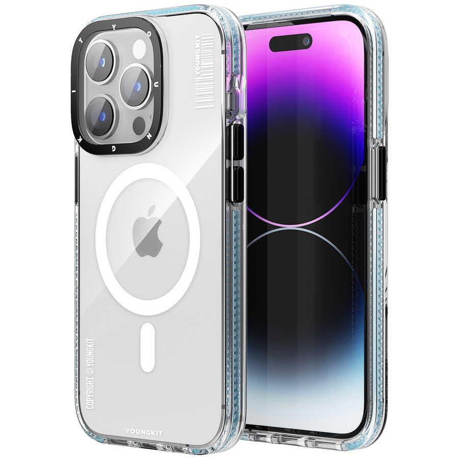 Apple iPhone 14 Pro Kılıf M-safe Şarj Özellikli YoungKit Exquisite Serisi Kapak