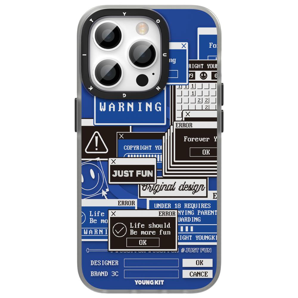 Apple iPhone 14 Pro Max Kılıf M-safe Şarj Özellikli YoungKit Code Case Serisi Kapak