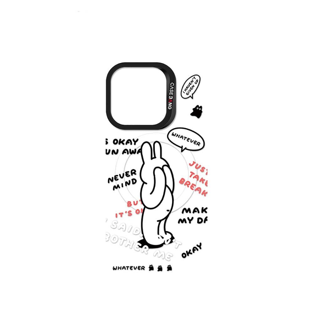 Apple iPhone 15 Plus M-safe Şarj Özellikli Casebang Chill Out Serisi Mıknatıslı Arka Panel