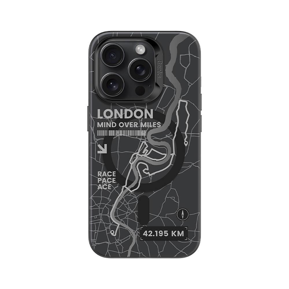 Apple iPhone 15 Pro Kılıf M-safe Şarj Özellikli Benks City Serisi Kapak